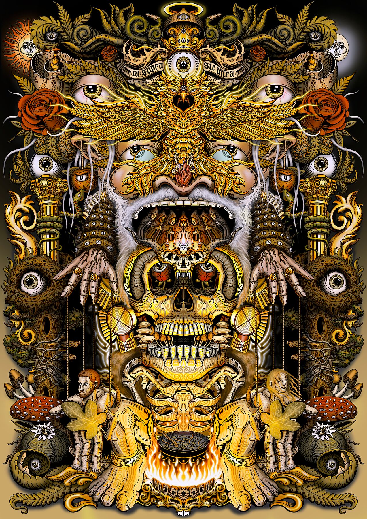 As Above So Below - Open Edition Print