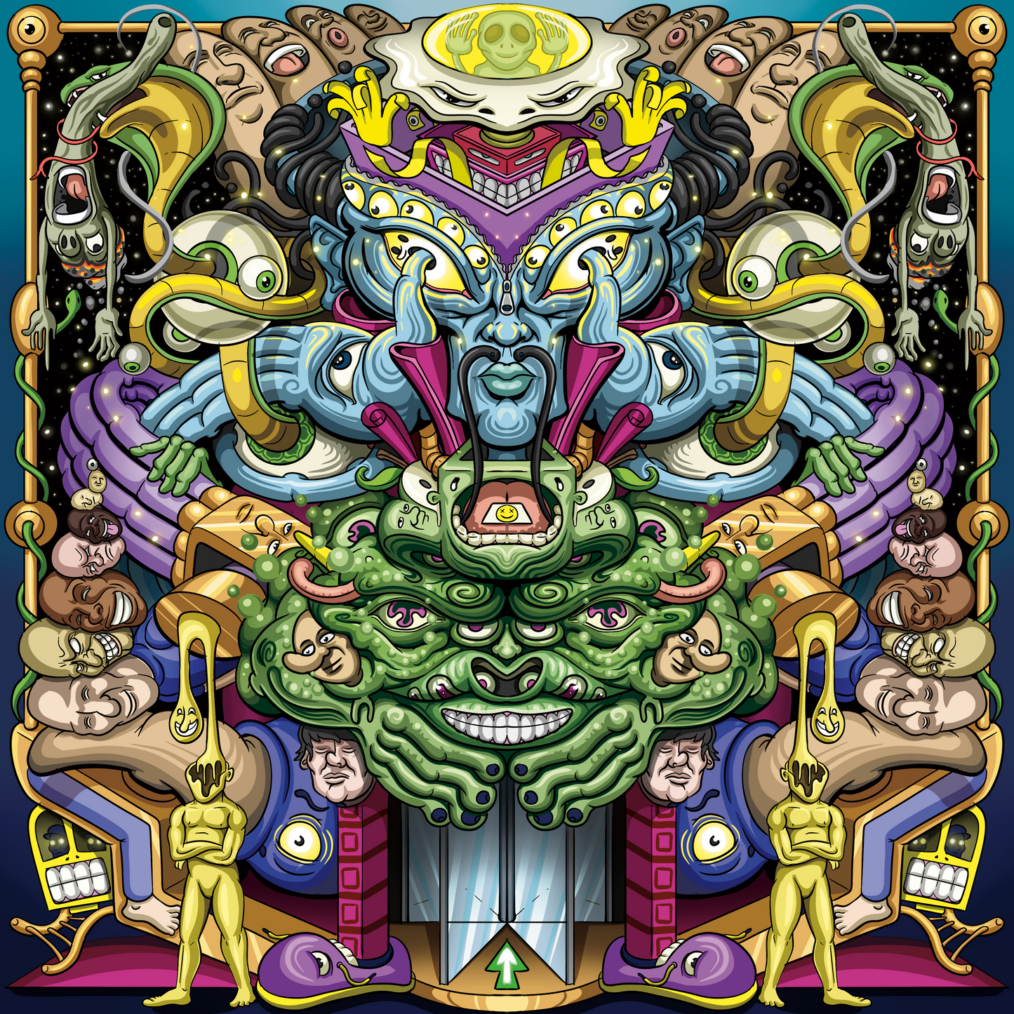 "Cyclic Circus" - Open Edition Print