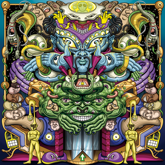 "Cyclic Circus" - Open Edition Print