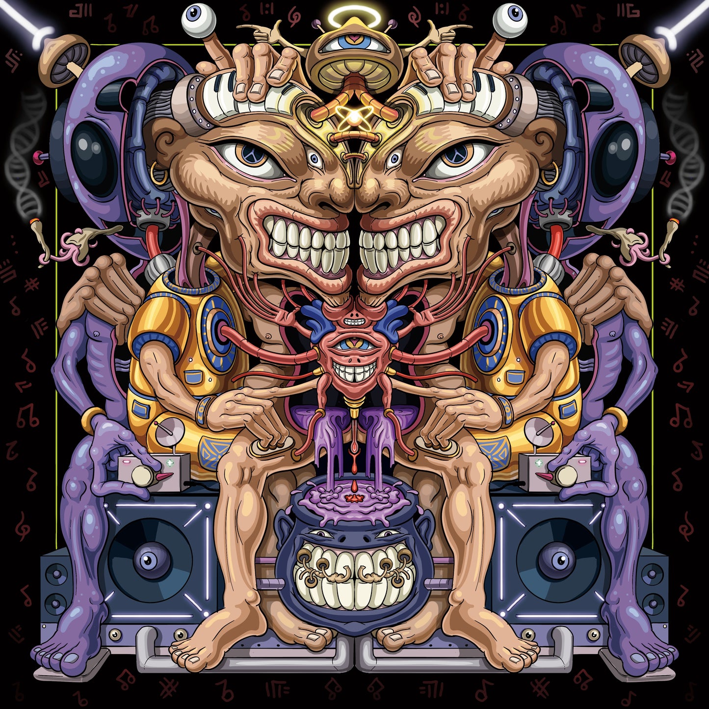 Alien Rave - Open Edition Print