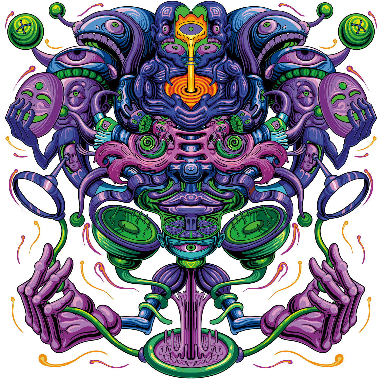 "Trippy Jester" Unisex Tee