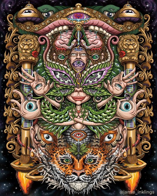 "Pillars of the Awakening ‘25" - Limited Edition of 20 Fine Art print- Signed and numbered