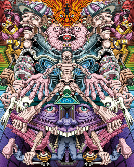 Coretopsy - Limited Edition of 20 Fine Art Print - Signed and Numbered