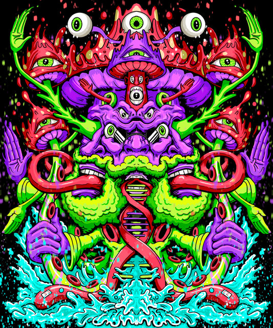 Squidzards - Open Edition Print