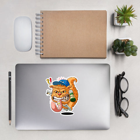 Tabby Cat Sticker