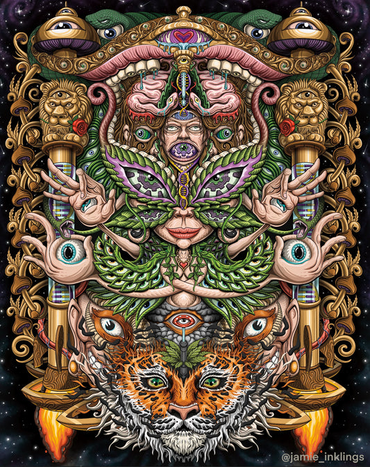 Pillars of Awakening - Open Edition Print