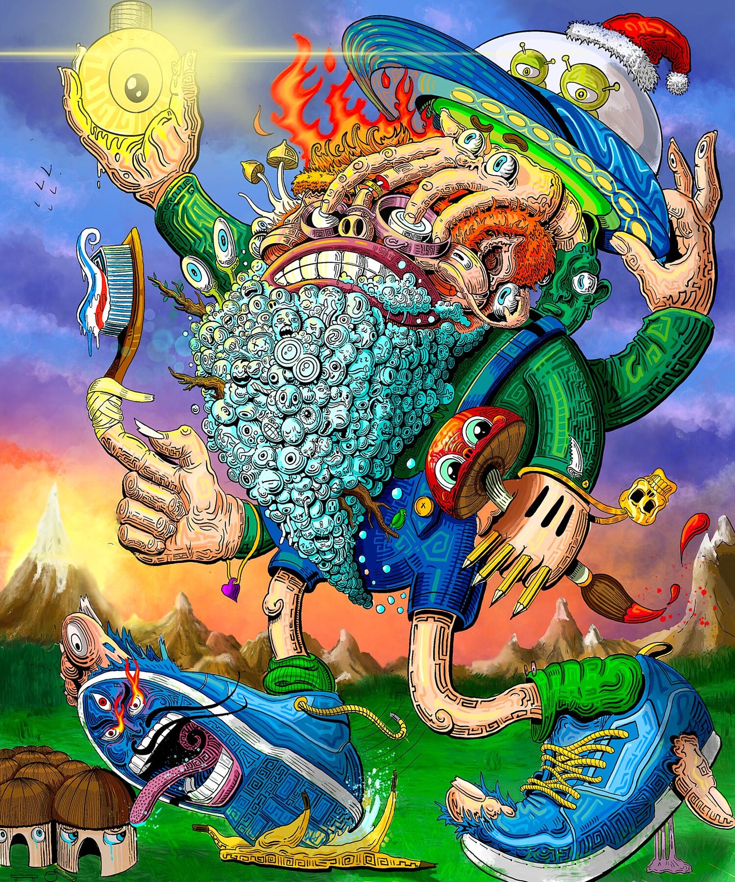Gnome Man - Open Edition Print